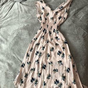 Amour Vert pink floral dress